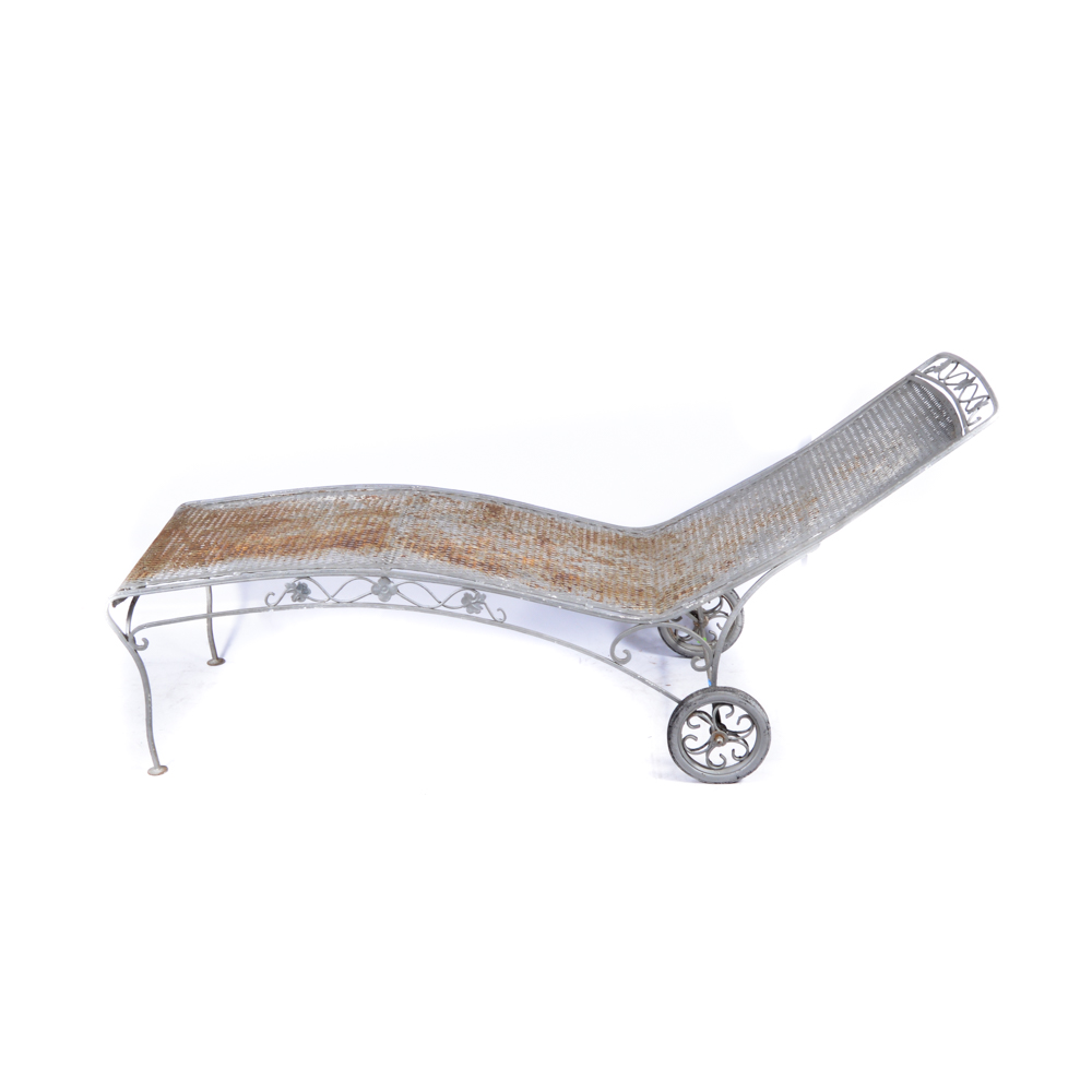 Metal Chaise Lounge