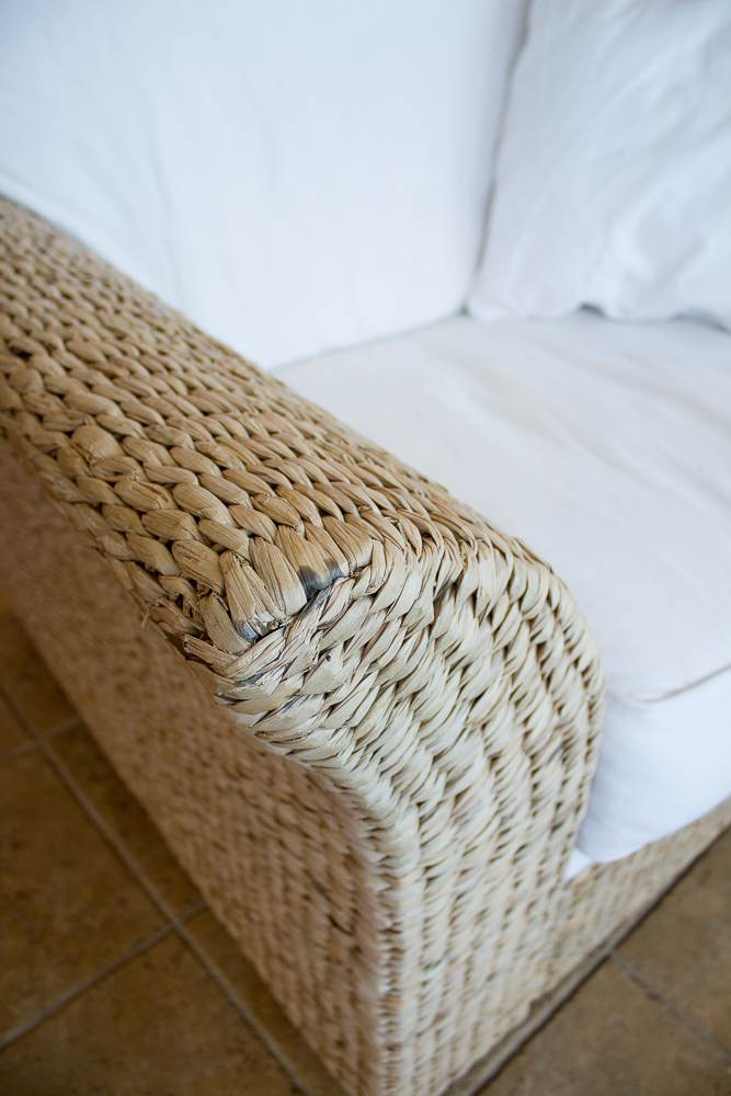 Sofa Trend Seagrass Cushioned Armchair