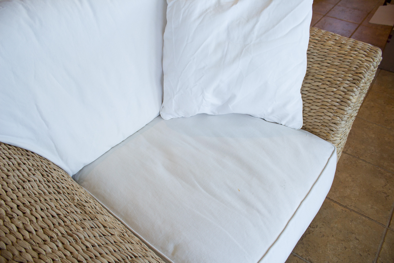 Sofa Trend Seagrass Cushioned Armchair