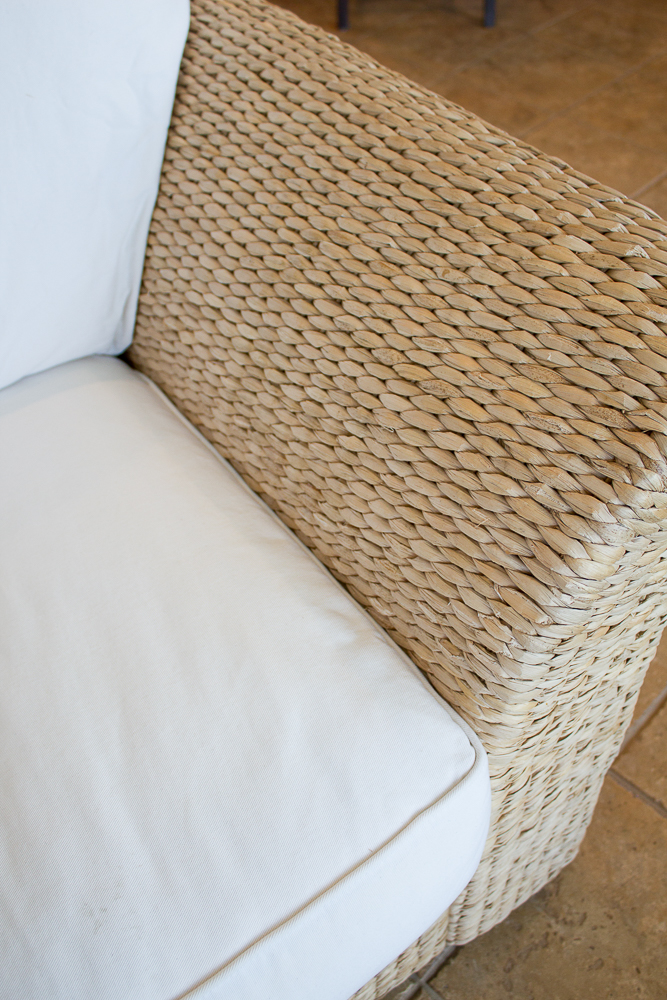 Sofa Trend Seagrass Cushioned Armchair