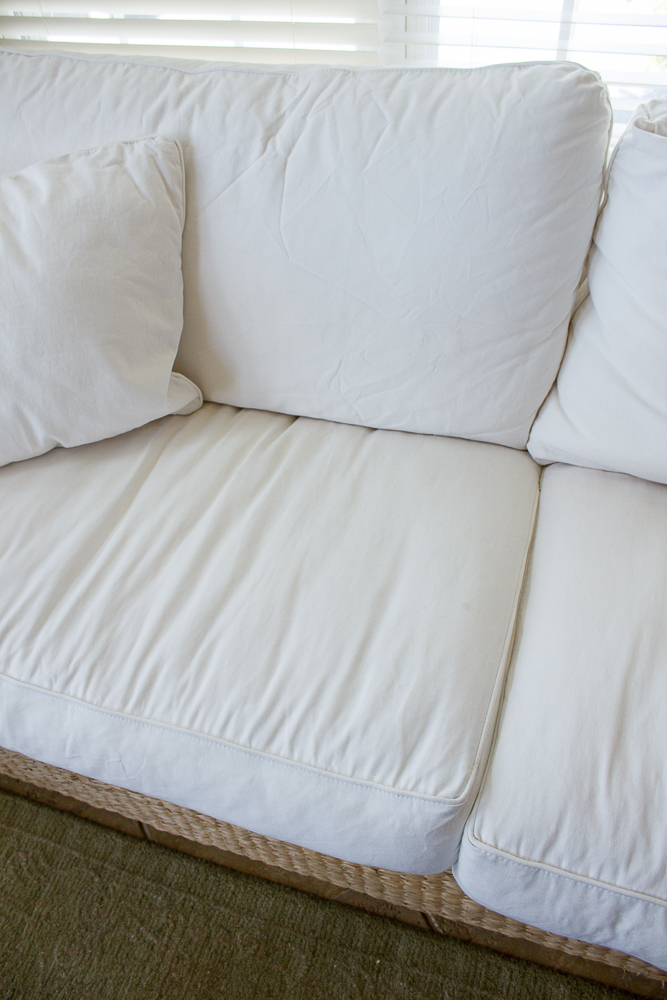 Sofa Trend Seagrass Cushioned Sofa