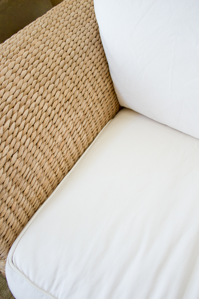 Sofa Trend Seagrass Cushioned Sofa