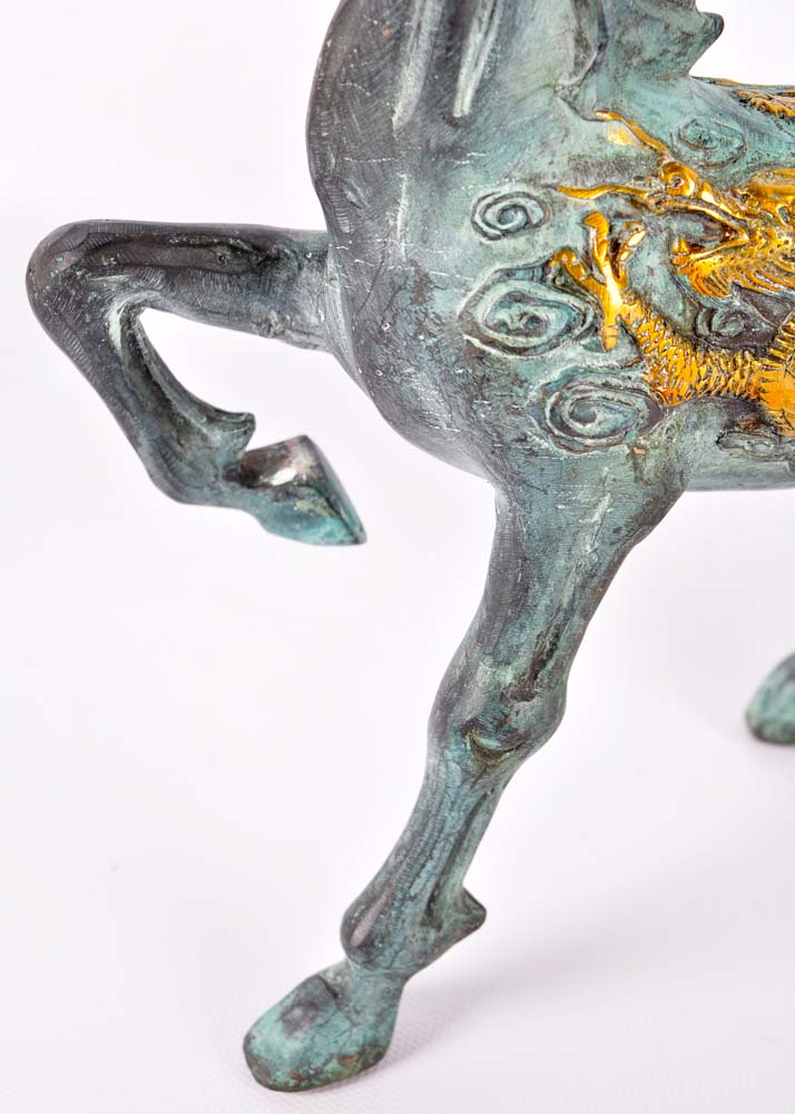 Pair of Tang Dynasty Style Horse Sculptures