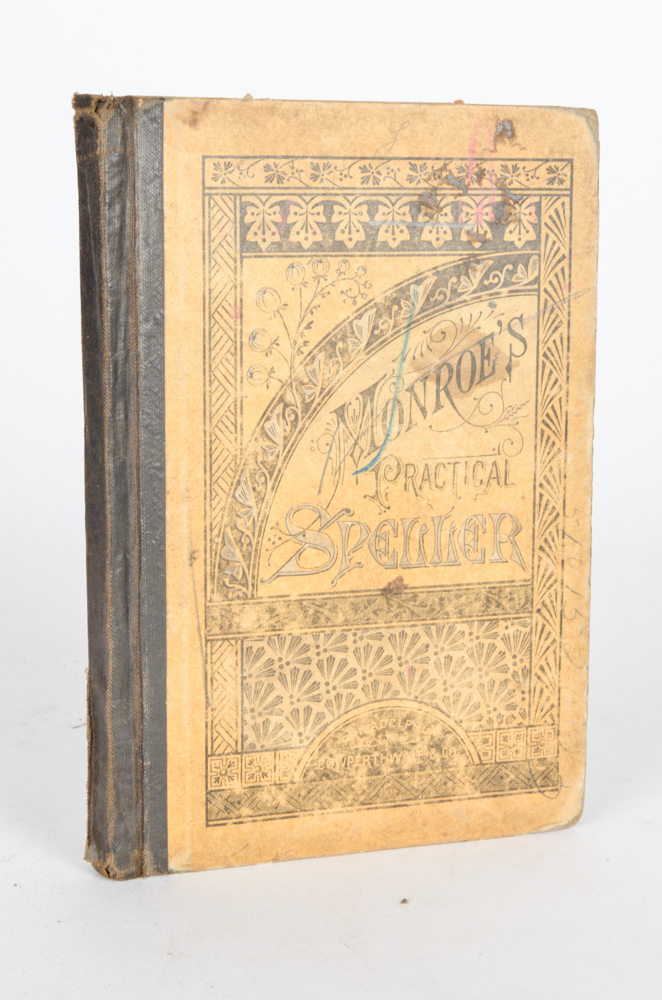 Selection of Antique Spelling and Penmanship Books