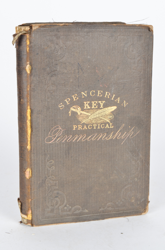 Selection of Antique Spelling and Penmanship Books