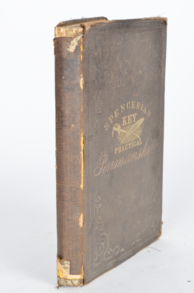 Selection of Antique Spelling and Penmanship Books