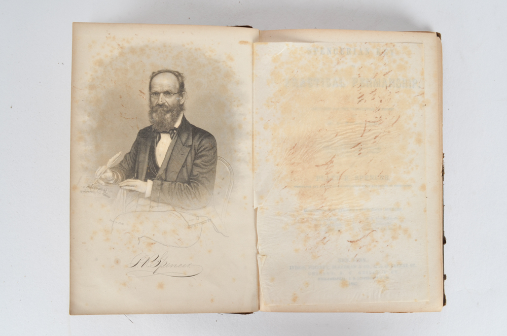 Selection of Antique Spelling and Penmanship Books