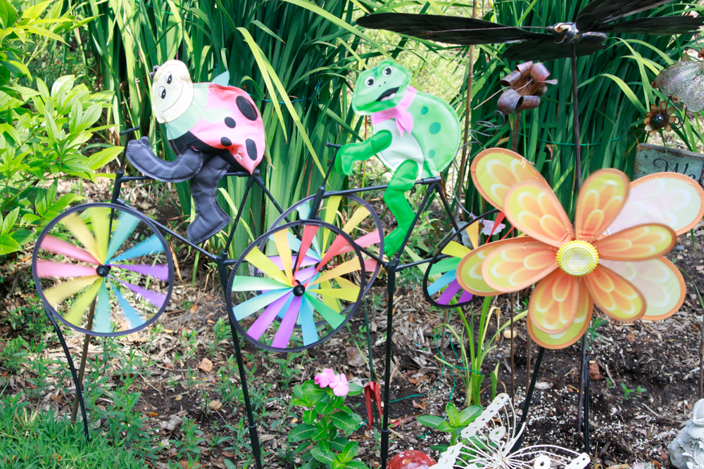Assortment of Garden Décor and Lawn Ornaments