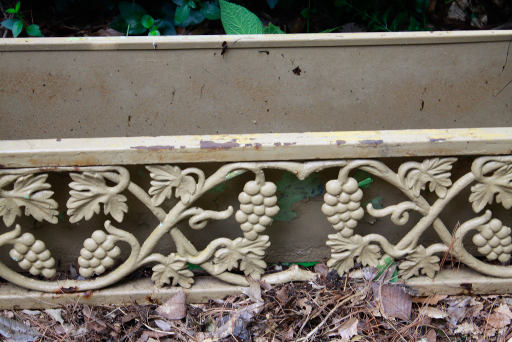 Wrought Iron Flower Boxes