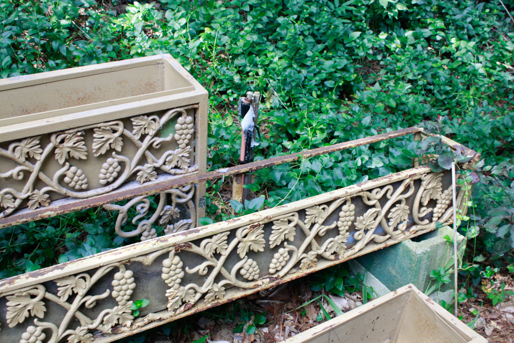 Wrought Iron Flower Boxes