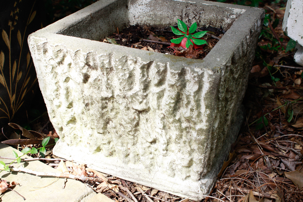 Three Outdoor Planters