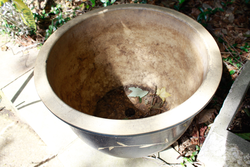 Three Outdoor Planters