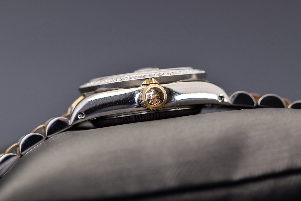 Rolex Datejust Two-Tone 18K Yellow Gold and Diamond Watch