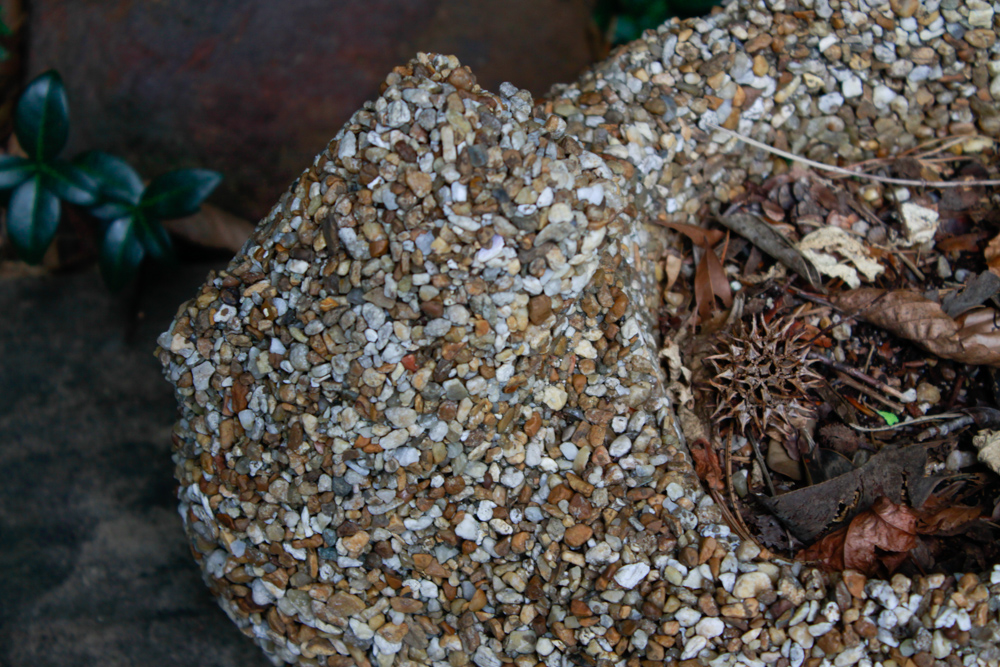 Pebble Mosaic Outdoor Planter