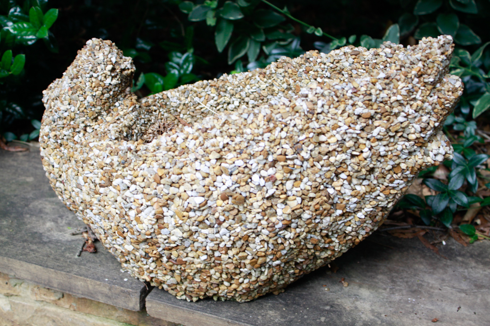 Pebble Mosaic Outdoor Planter
