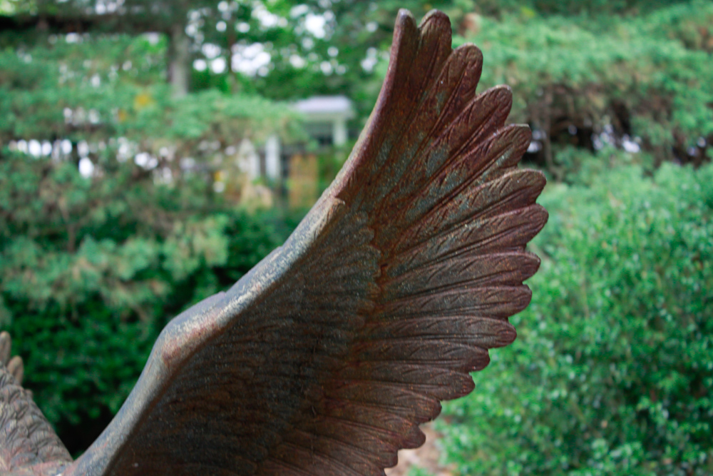 Cast Iron Garden Sculpture of Geese