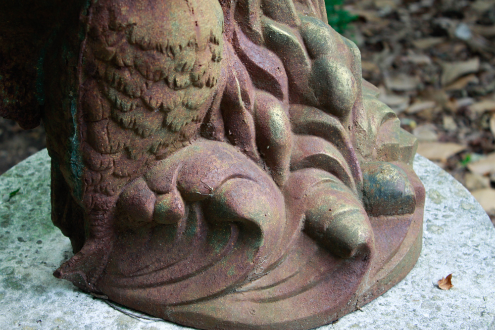 Cast Iron Garden Sculpture of Geese