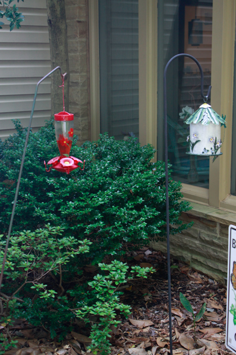 Collection of Shepherd Crooks with Lawn Ornaments