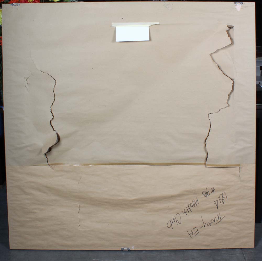 Large Listed Artist Maxim Lipzer Original Painting on Canvas