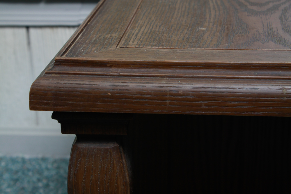 End Table and Magazine Rack