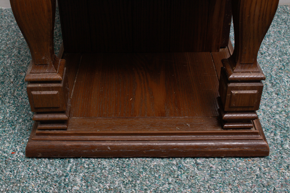 End Table and Magazine Rack