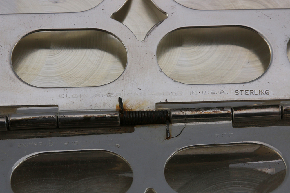 Vintage Sterling Silver and 800 Silver Cigarette Cases