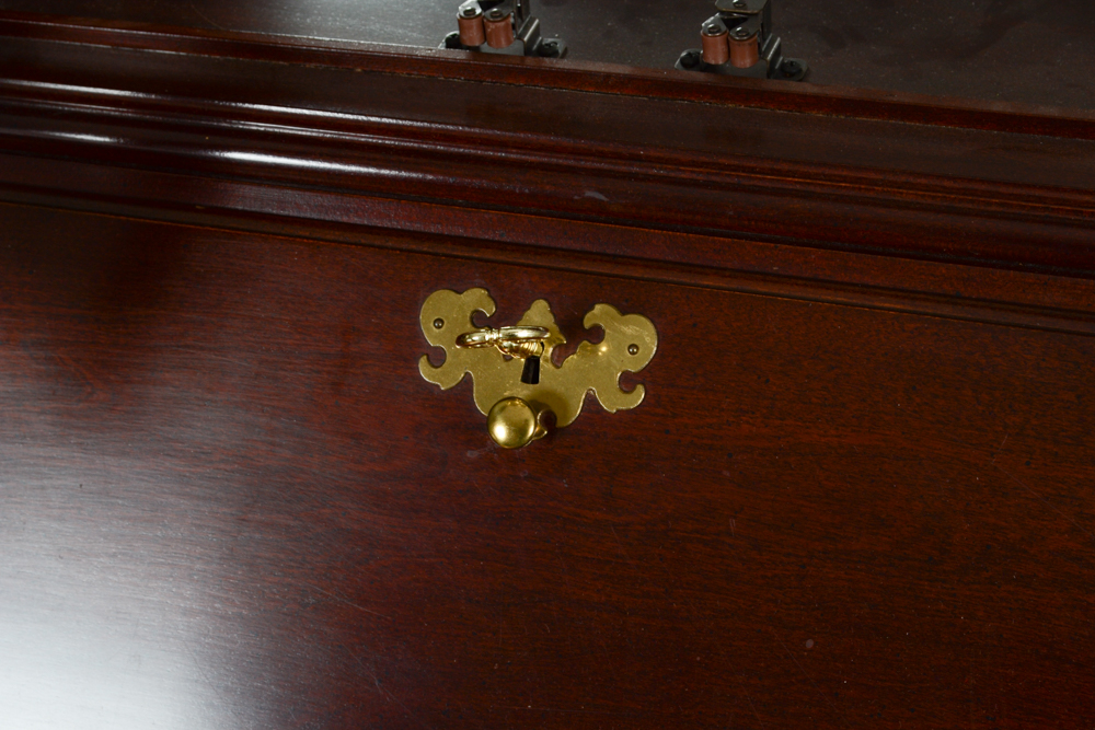 Jasper Furniture Lighted Display Top Secretary Desk