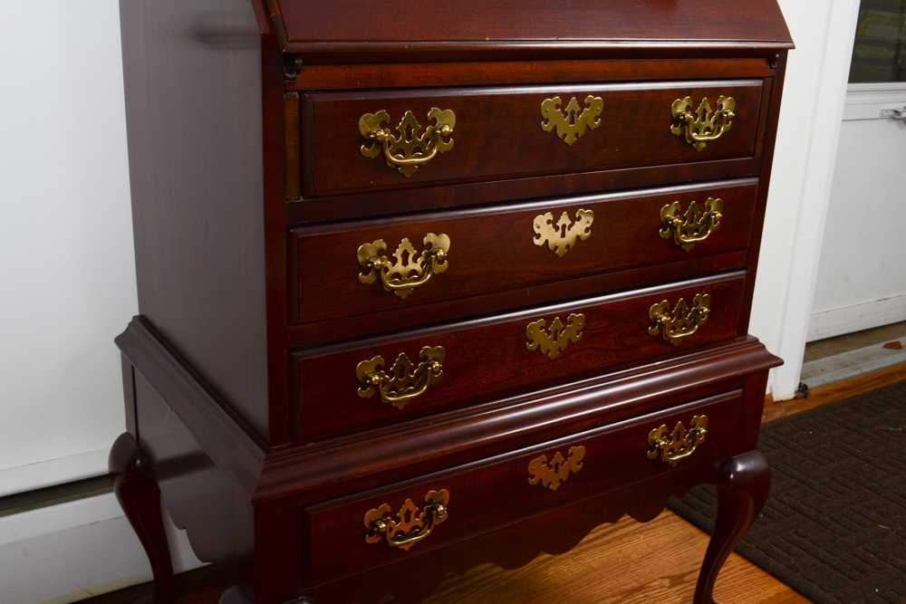 Jasper Furniture Lighted Display Top Secretary Desk