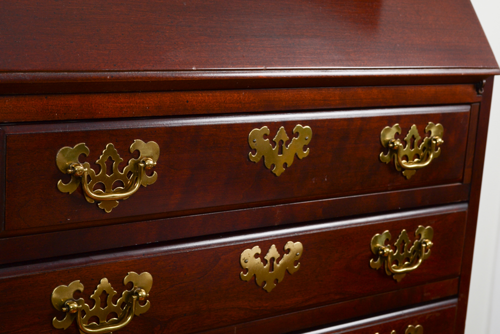 Jasper Furniture Lighted Display Top Secretary Desk