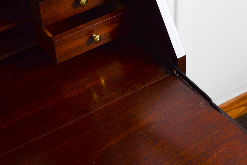 Jasper Furniture Lighted Display Top Secretary Desk