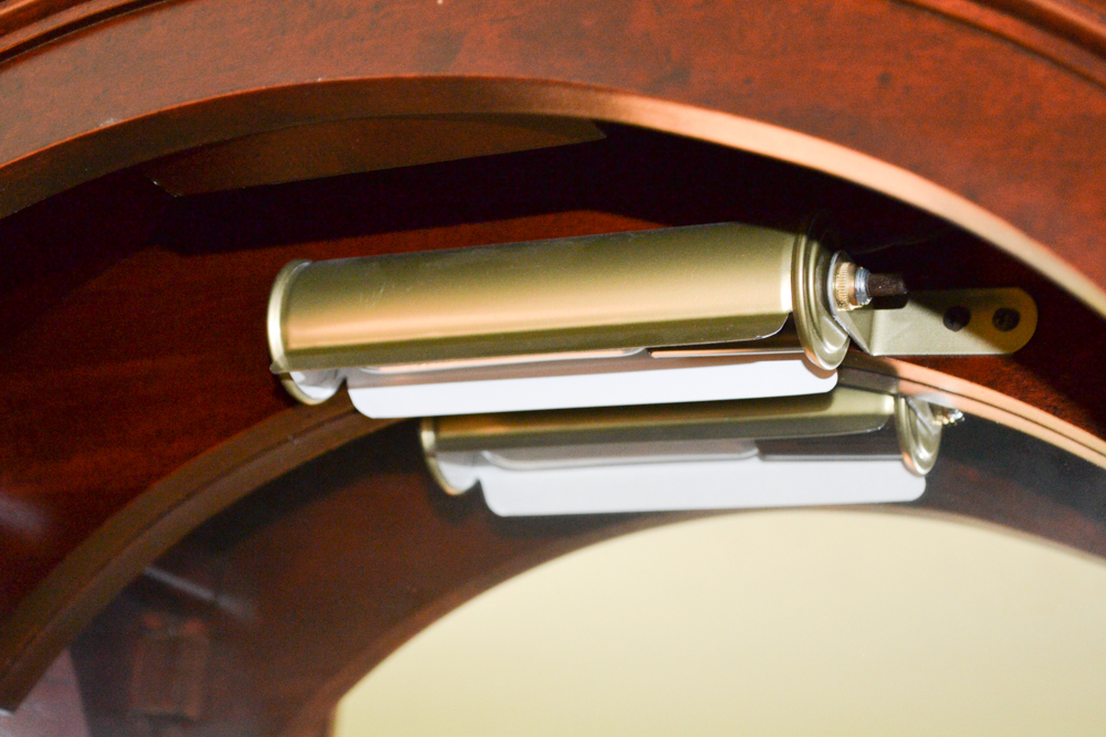 Jasper Furniture Lighted Display Top Secretary Desk