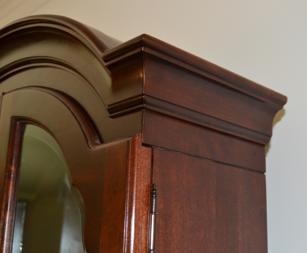 Jasper Furniture Lighted Display Top Secretary Desk