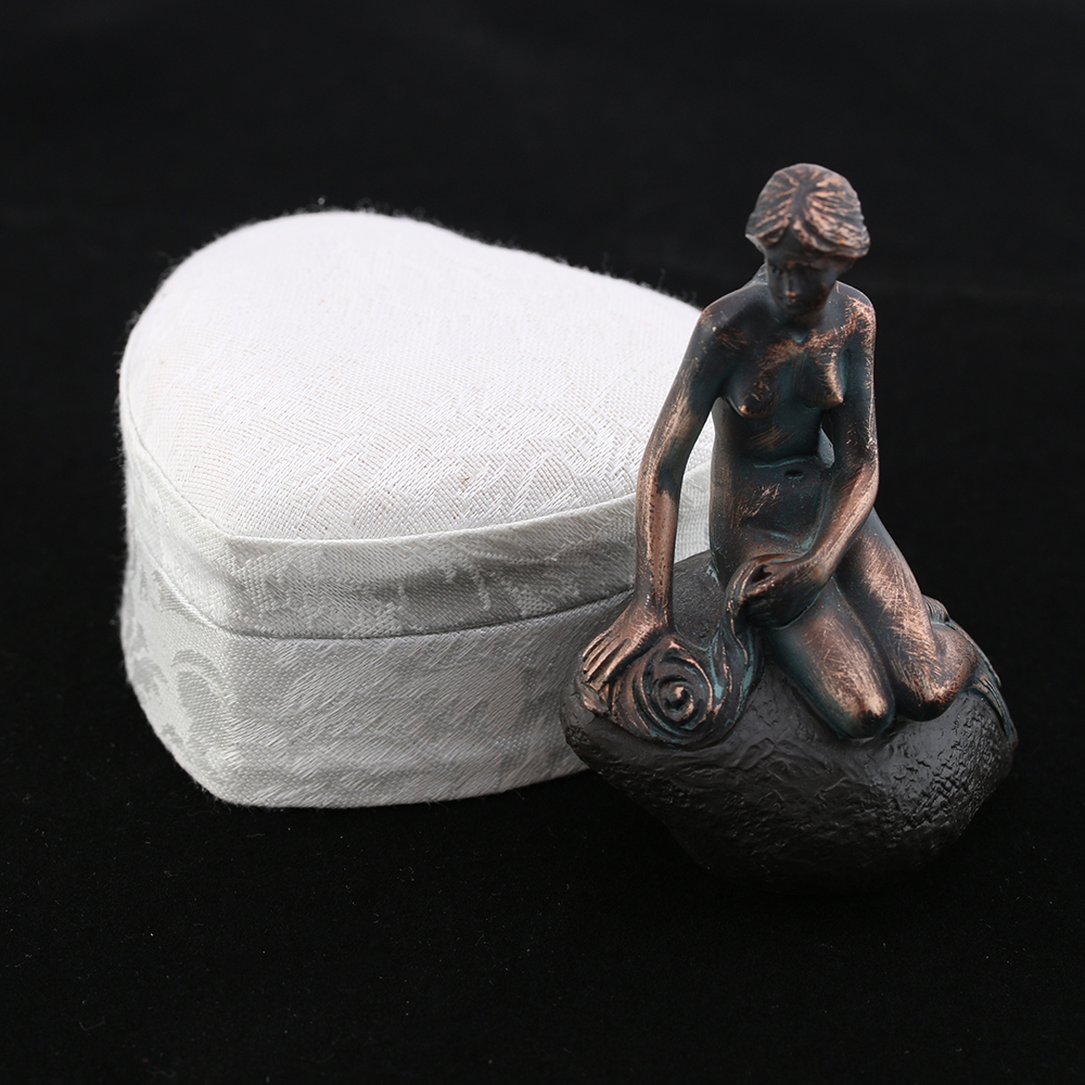 Vanity Box and Mermaid Figure