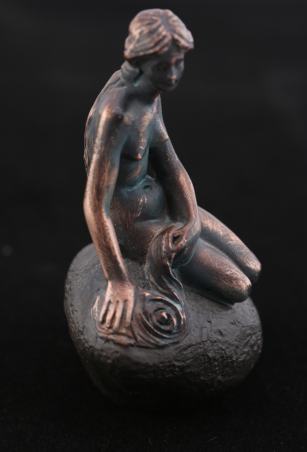 Vanity Box and Mermaid Figure