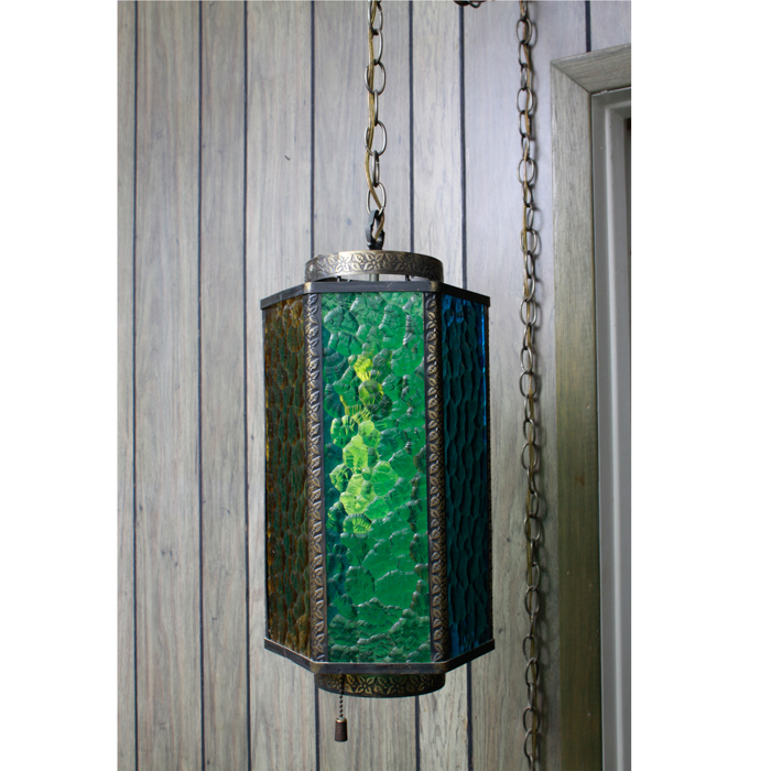 Mid-Century Modern Swag Pendant Light