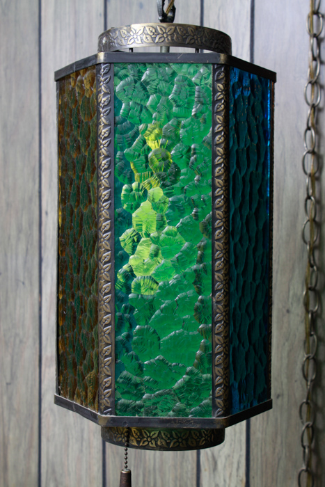 Mid-Century Modern Swag Pendant Light