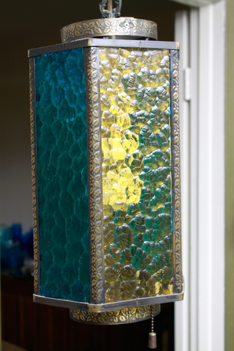 Mid-Century Modern Swag Pendant Light