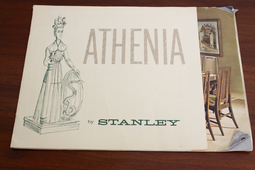 Vintage Mid-Century Modern "Athenia" Buffet/ Credenza