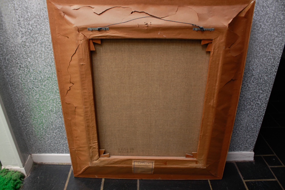 Signed LaFaguay "Dancers" Oil Painting on Canvas