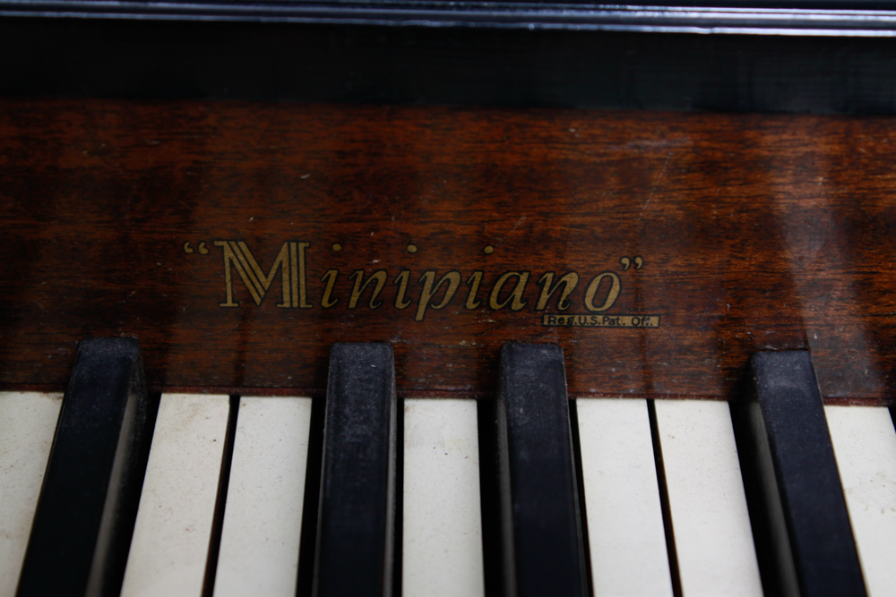 Eavestaff Pianette Spinet Minipiano with Bench