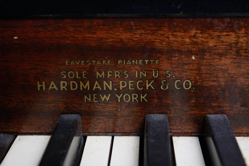 Eavestaff Pianette Spinet Minipiano with Bench