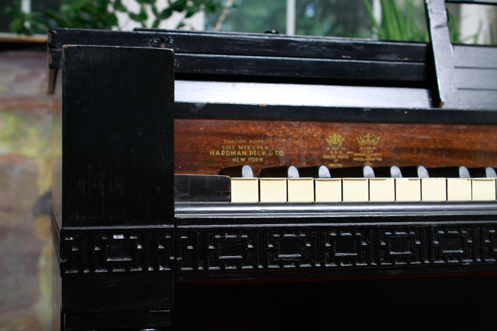 Eavestaff Pianette Spinet Minipiano with Bench