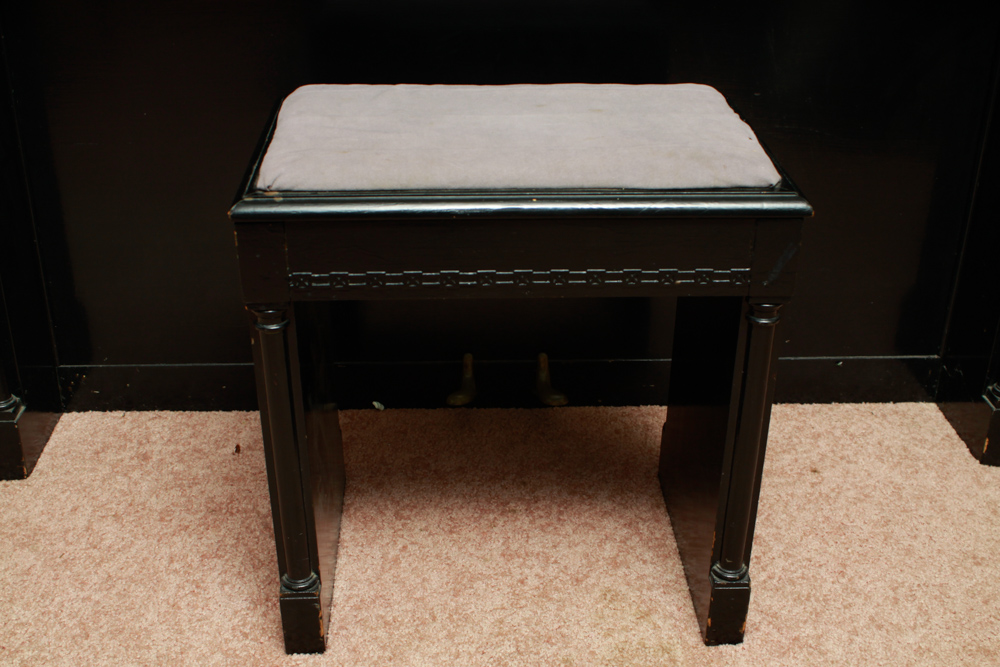 Eavestaff Pianette Spinet Minipiano with Bench