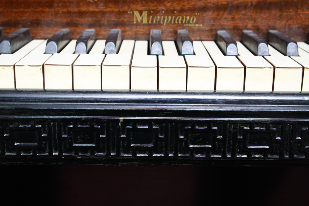 Eavestaff Pianette Spinet Minipiano with Bench