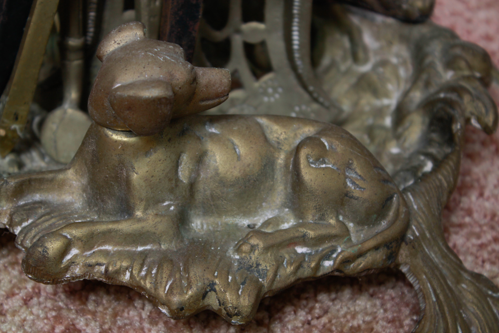 Assorted Fireplace Tools with Bellows