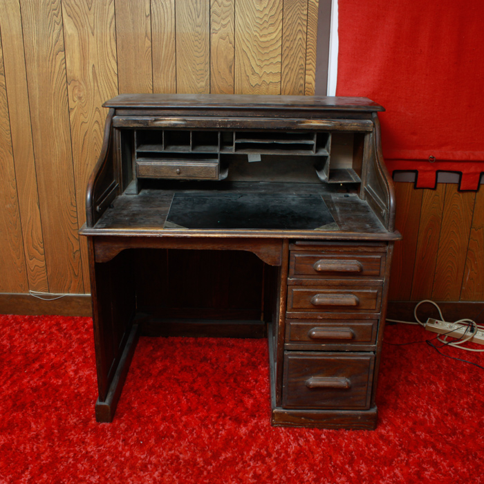 Vintage Roll Top Desk