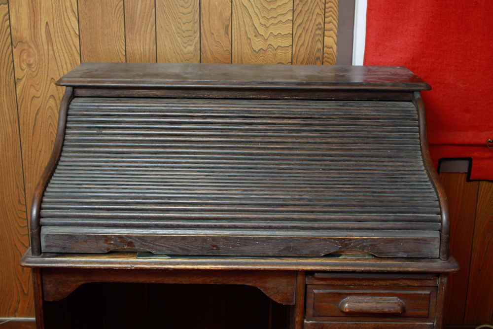 Vintage Roll Top Desk