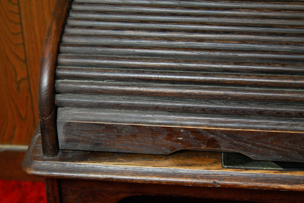 Vintage Roll Top Desk