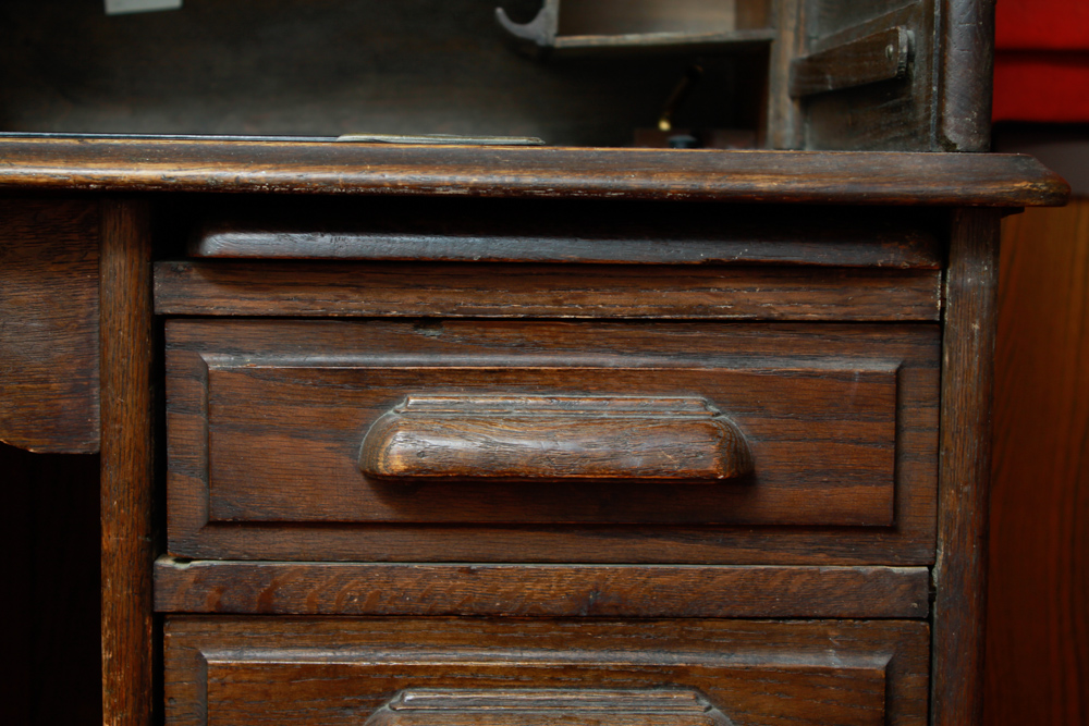 Vintage Roll Top Desk