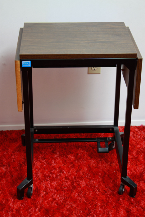 Typewriter Table with Antique Tiger Oak Chair